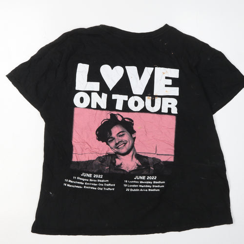 Casual Classics Black Women's Harry Styles T-Shirt Size M