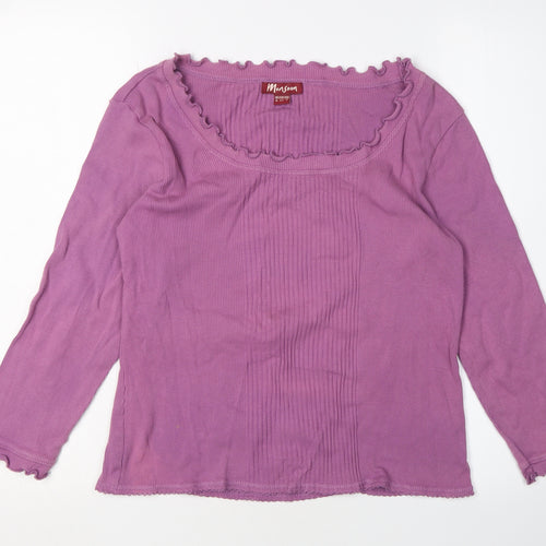 Monsoon Women's Purple Blouse Size 16