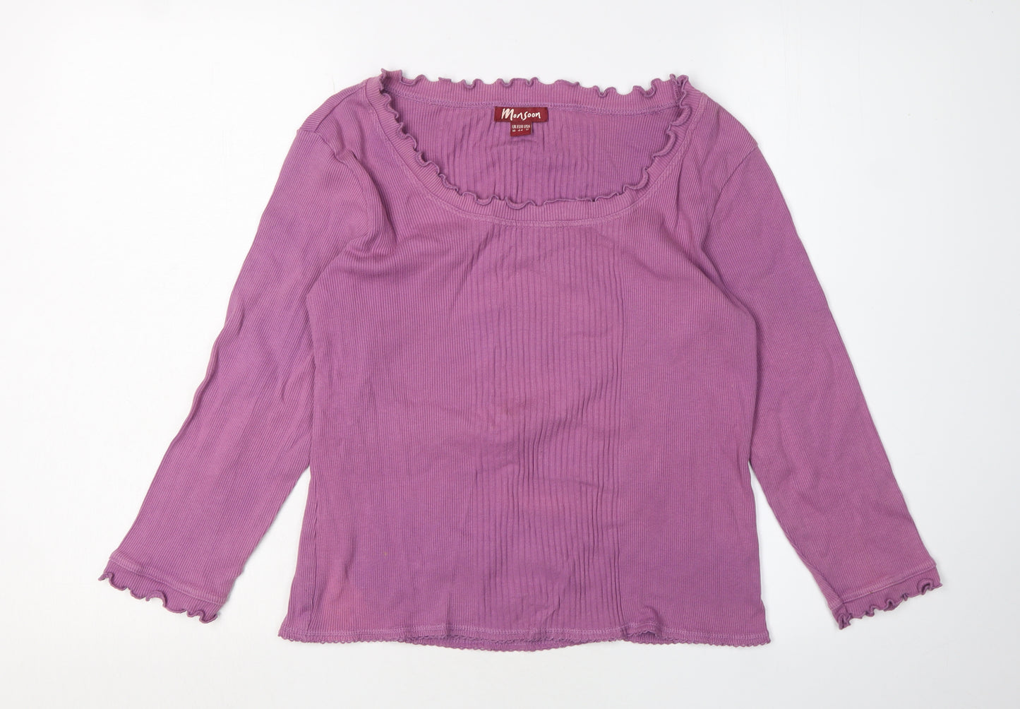 Monsoon Women's Purple Blouse Size 16
