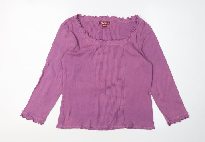 Monsoon Women's Purple Blouse Size 16