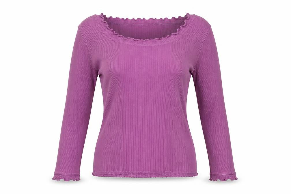 Front view of Monsoon Women's Purple Blouse, size 16