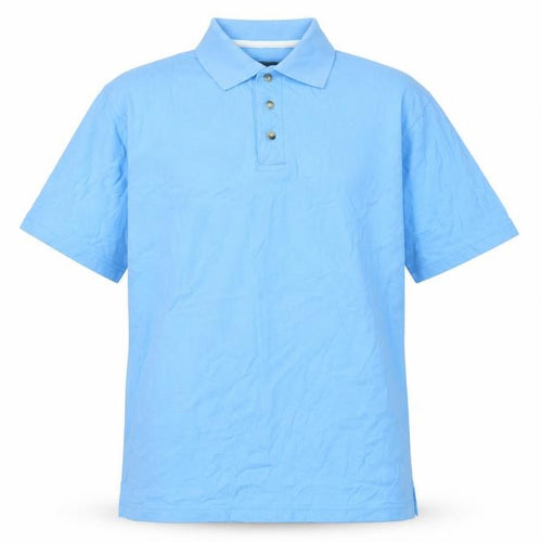 Bosideng Men's Blue Polo Shirt Medium Cotton Casual