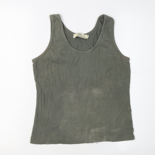 Cotton Traders Women’s Green Tank, Size 14, Basic Style
