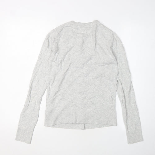 GAP Women's Grey XS Cardigan, Long Sleeve, Cotton