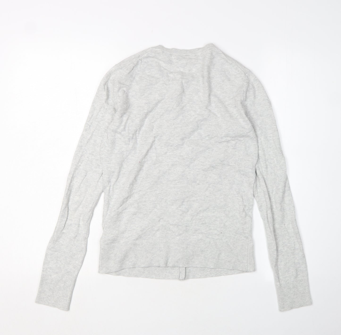 GAP Women's Grey XS Cardigan, Long Sleeve, Cotton