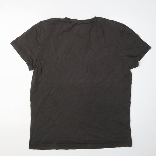 Guinness Men's Black L Cotton Logo T-Shirt