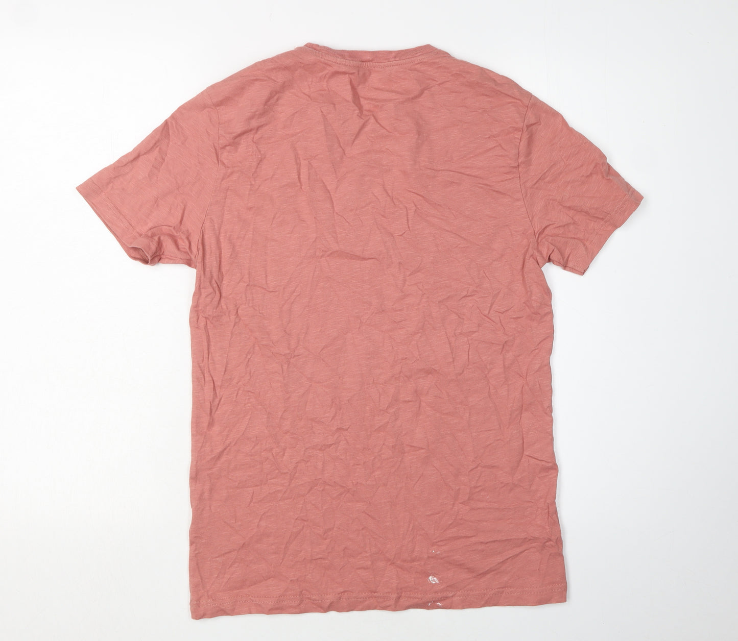 Fat Face Men's Pink Graphic Print T-Shirt XS