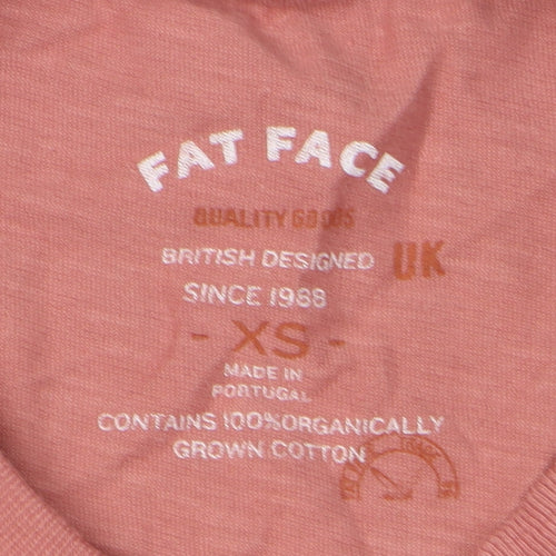 Fat Face Men's Pink Graphic Print T-Shirt XS