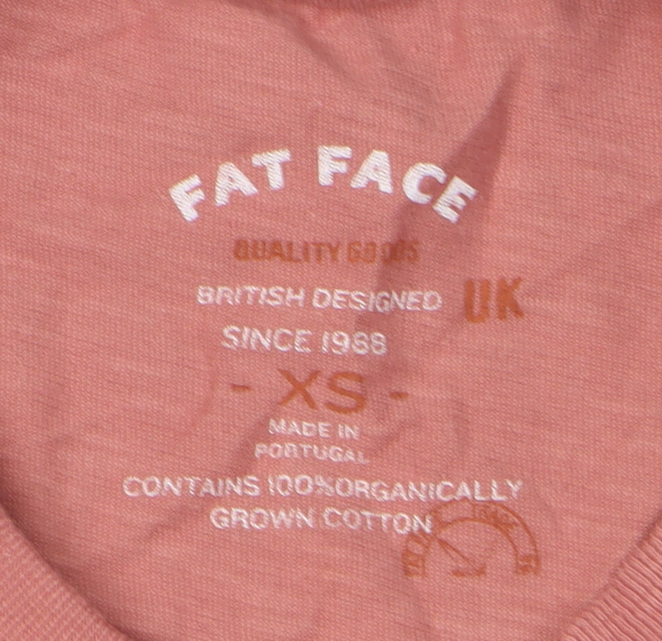 Fat Face Men's Pink Graphic Print T-Shirt XS