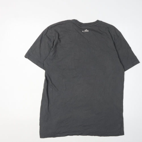 Chunk Men's Grey Medium Graphic Print T-Shirt