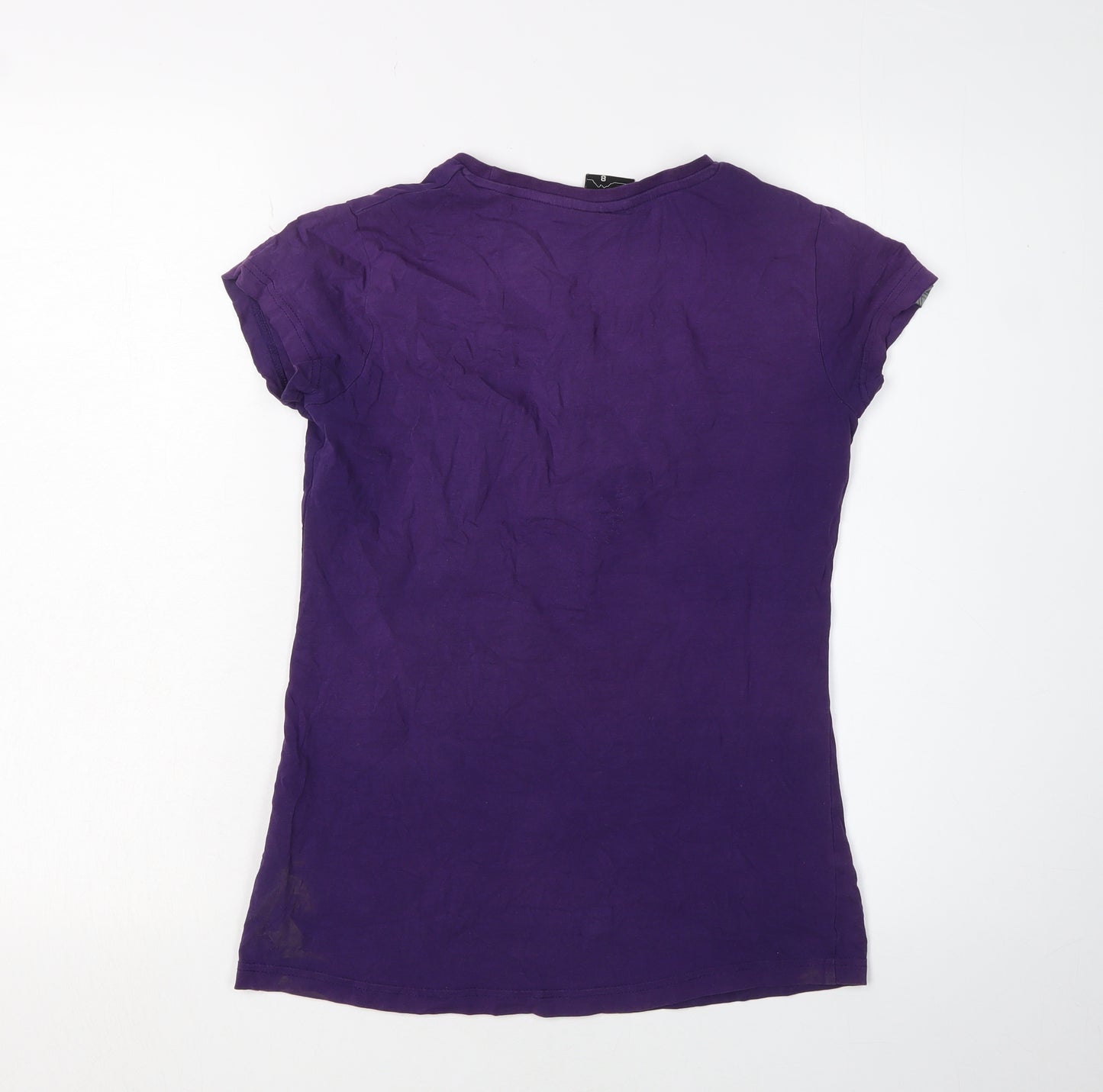 Karrimor Women Purple V-Neck T-Shirt Casual Regular