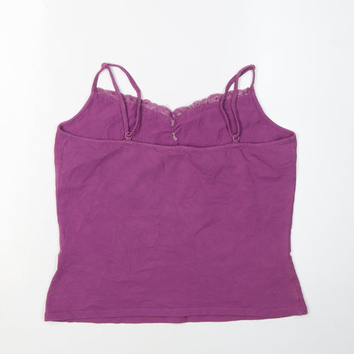 Laura Ashley Women's Purple Camisole, Size 14 - Casual Wear