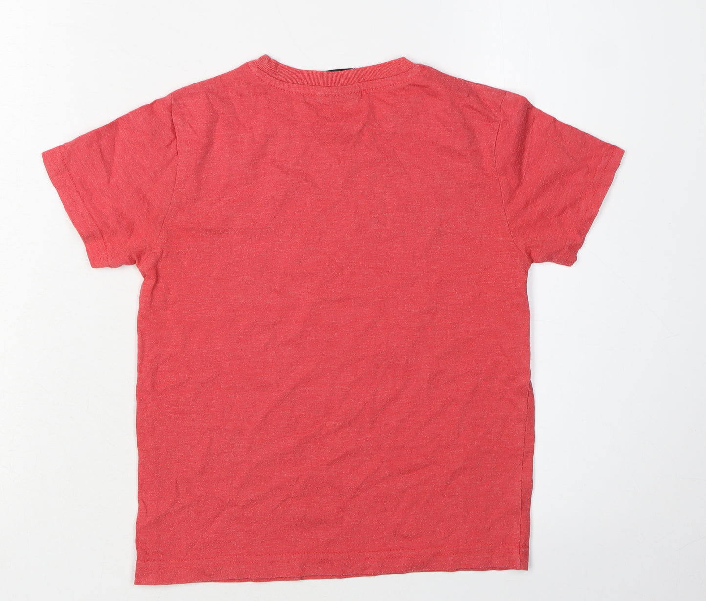 UP Boys Red Ski Patrol T-Shirt 4 Years Jersey Graphic