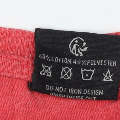 UP Boys Red Ski Patrol T-Shirt 4 Years Jersey Graphic