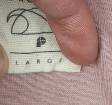 Protest Men's Pink Graphic Print T-Shirt, Large