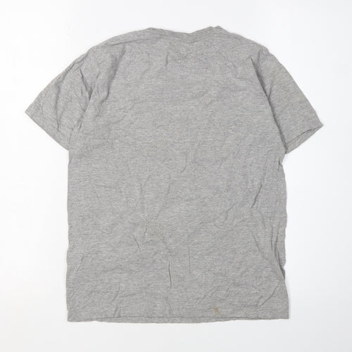 Quiksilver Women's Grey Graphic T-Shirt, Regular Fit 12