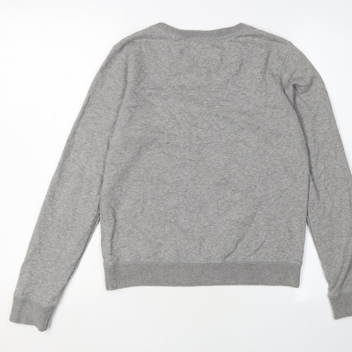 Jack Wills Women's Grey Pullover Sweatshirt, Size 8