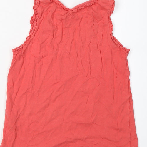 Mini Boden Girls Pink Tank Top 9-10 Years