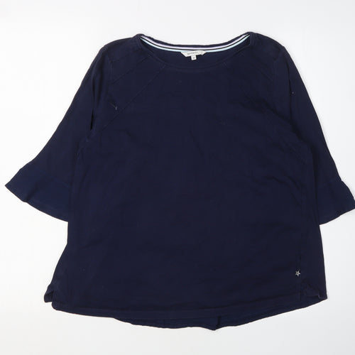 Sandwich Women's Blue Tunic Blouse, M, Casual