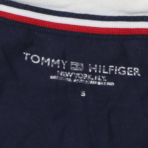 Tommy Hilfiger Men's Blue Logo Graphic T-Shirt S