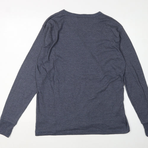 Regatta Men’s Blue Long Sleeve Crew Neck Top