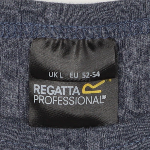 Regatta Men’s Blue Long Sleeve Crew Neck Top