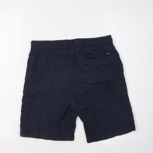 Tommy Hilfiger Boys Navy Sweat Shorts Size 13 Regular