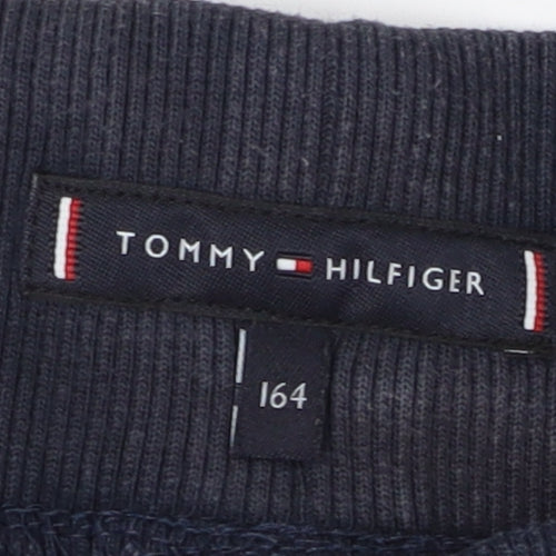 Tommy Hilfiger Boys Navy Sweat Shorts Size 13 Regular