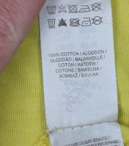 Disney Women's Yellow Lion King T-Shirt XL Casual Wear