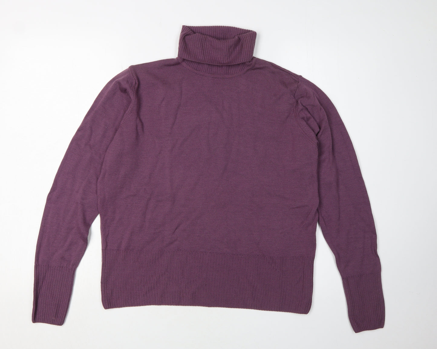 Style by EWM Women's Purple Merino Wool Jumper