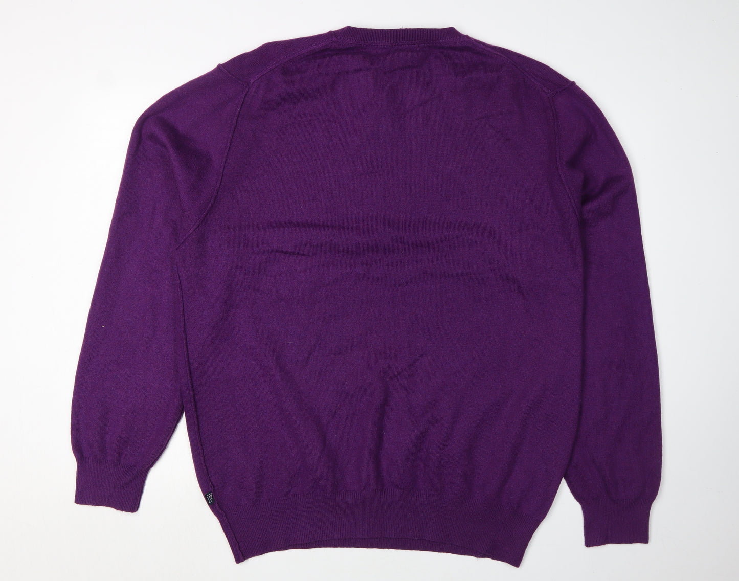 French Connection Men's Purple 2XL Pullover Jumper Knit