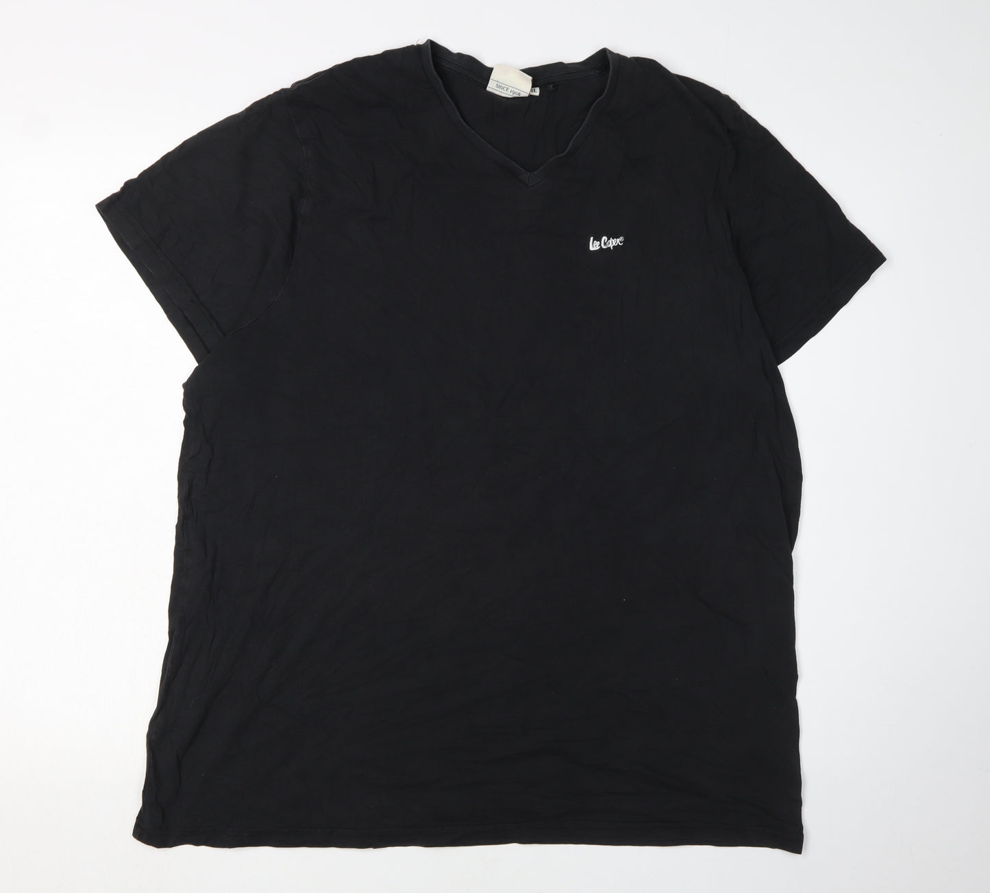 Lee Cooper Men's Black V-Neck XL T-Shirt
