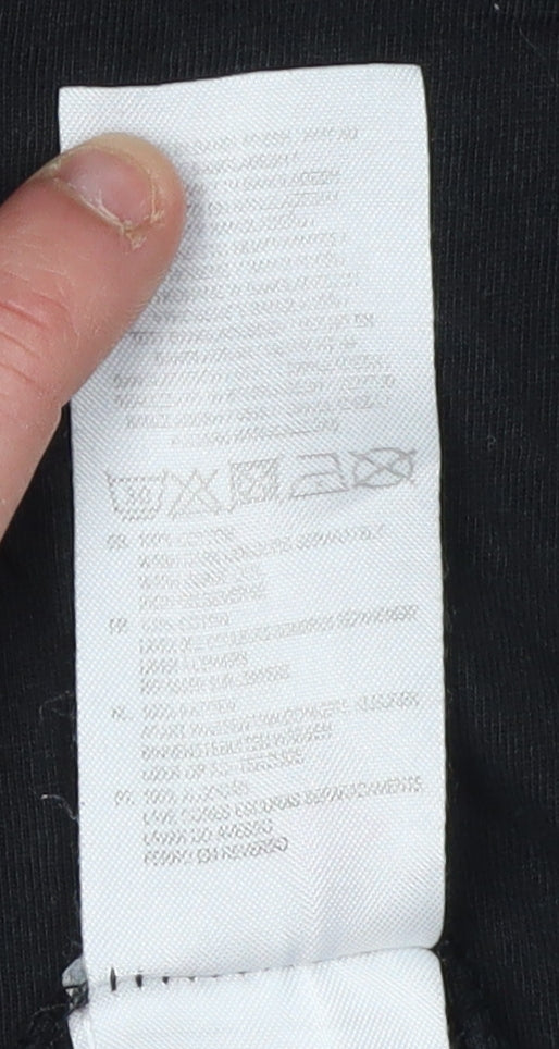 Lee Cooper Men's Black V-Neck XL T-Shirt