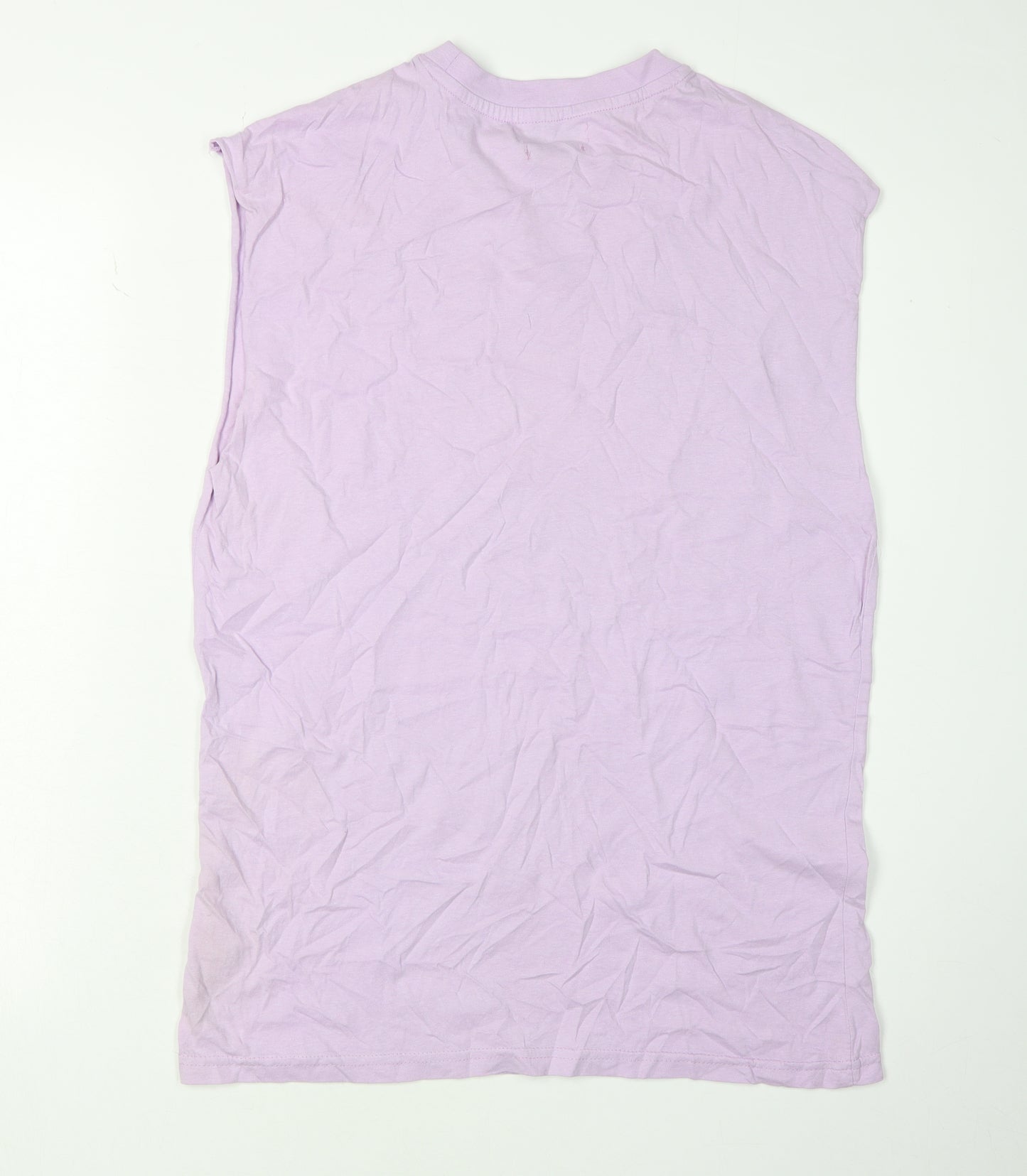 Another Influence Unisex Purple Sleeveless T-Shirt S
