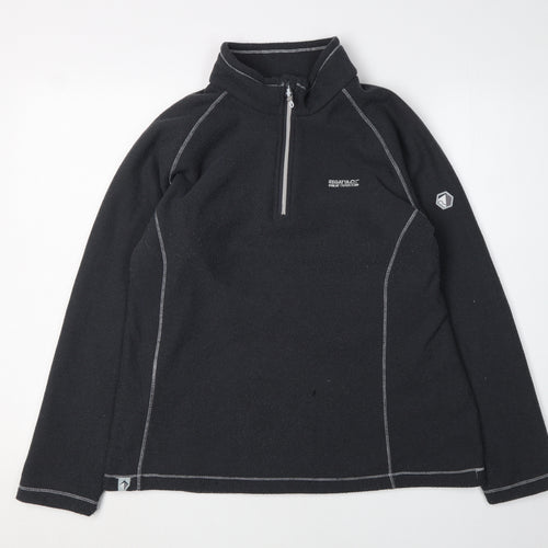 Regatta Women's Black Fleece Pullover Size 14