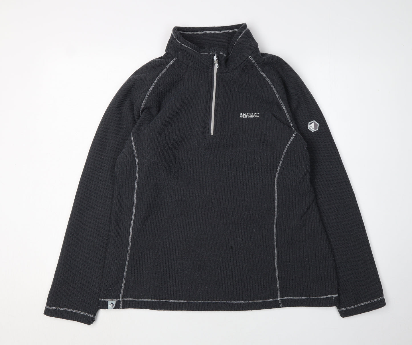 Regatta Women's Black Fleece Pullover Size 14
