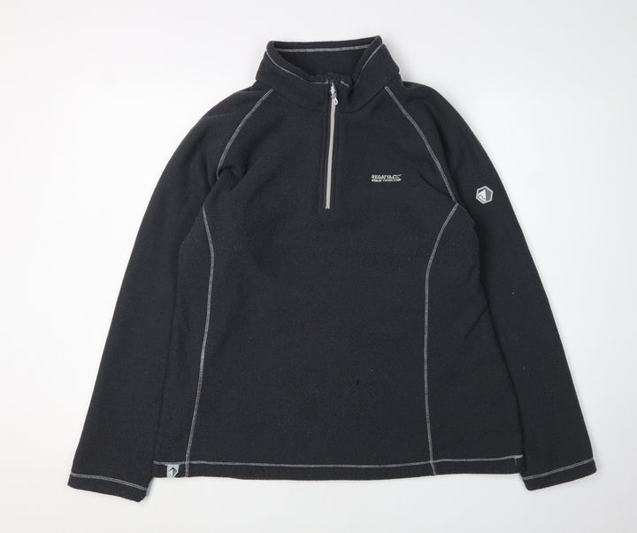 Regatta Women's Black Fleece Pullover Size 14