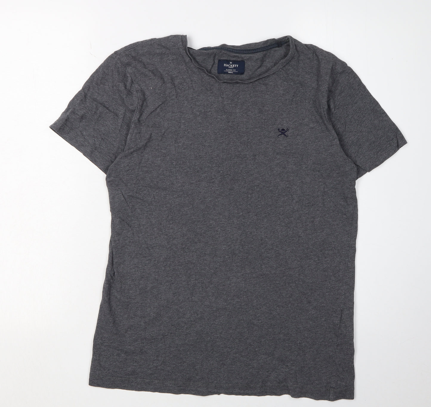 Hackett London Men's Grey Classic Fit T-Shirt Size S