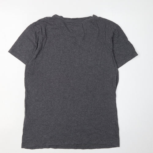Hackett London Men's Grey Classic Fit T-Shirt Size S