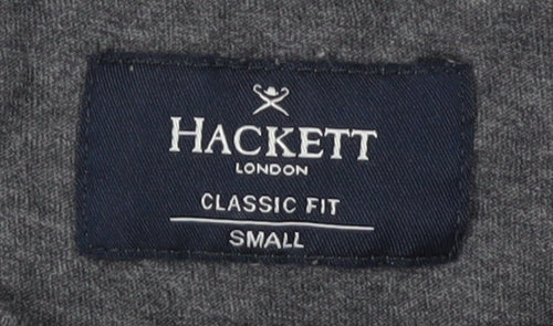 Hackett London Men's Grey Classic Fit T-Shirt Size S