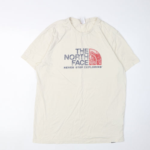The North Face Men's Beige M Logo T-Shirt