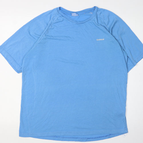 Donnay Men's Blue L Polyester Cotton T-Shirt