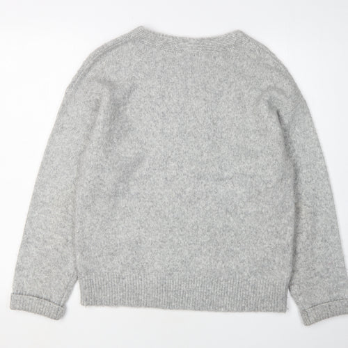 Dorothy Perkins Women's Grey Pullover Jumper Size 10