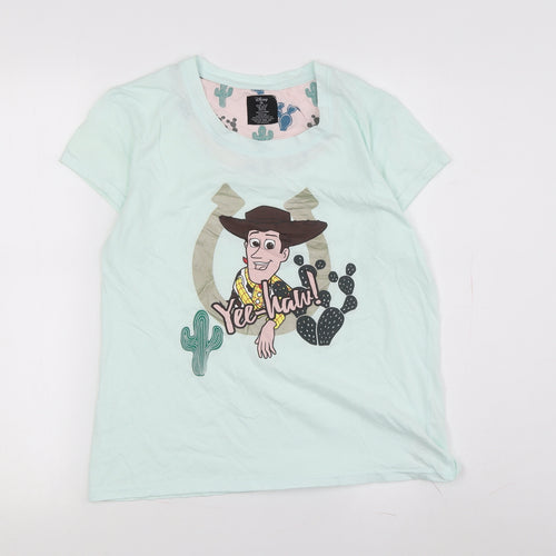 Disney Women's Blue Toy Story T-Shirt, Size L