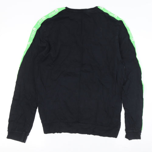 Difuzed Men's Black Xbox Graphic Long Sleeve T-Shirt M