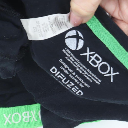 Difuzed Men's Black Xbox Graphic Long Sleeve T-Shirt M