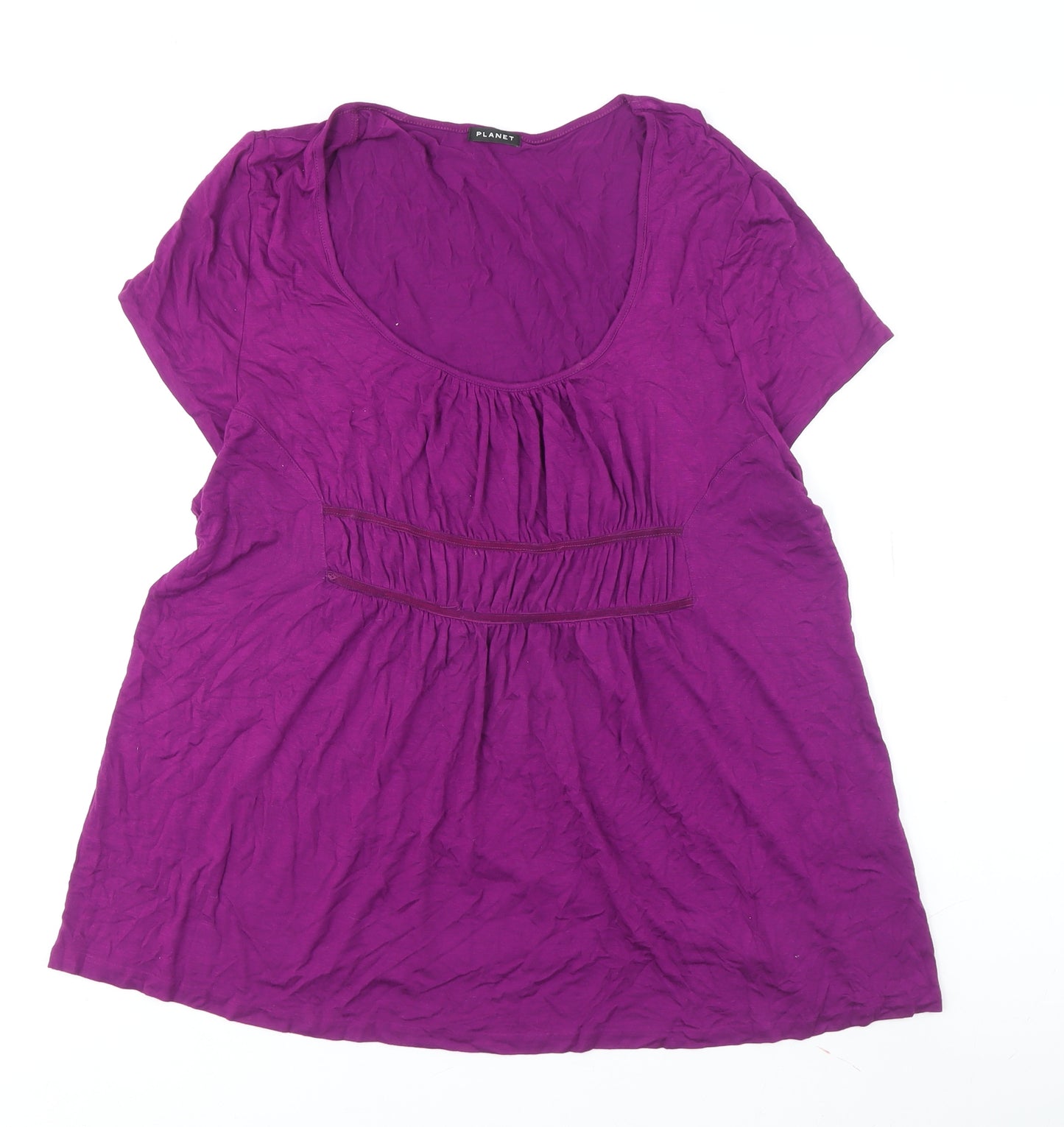 Planet Women's Purple Tunic T-Shirt XL