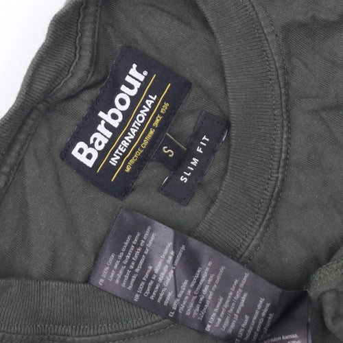 Barbour International Men's Green Slim Fit T-Shirt
