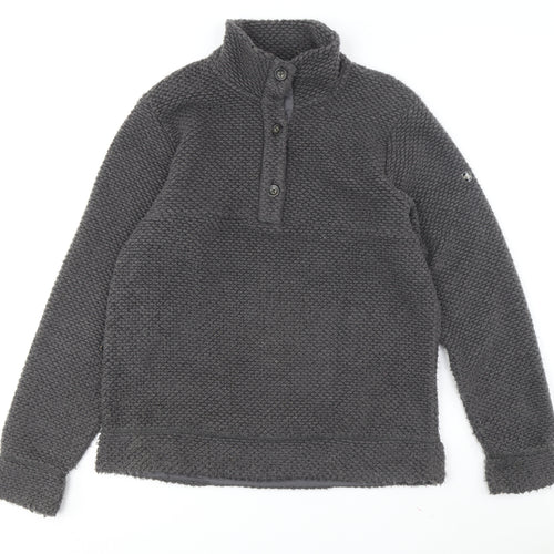 Craghoppers Men's Grey Henley Jumper M