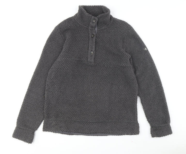 Craghoppers Men's Grey Henley Jumper M